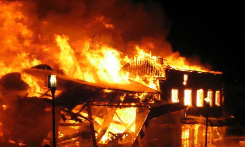 Fire outbreak