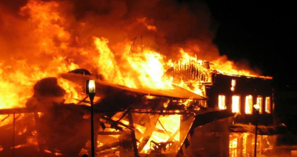Fire outbreak