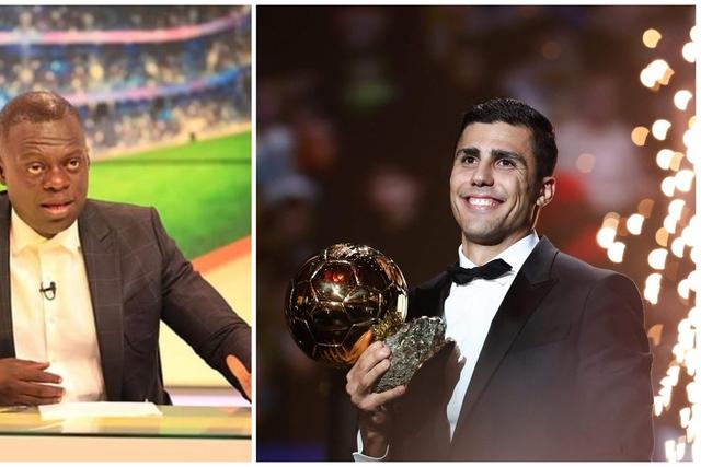 How Ghana’s Oti Adjei voted in 2024 Ballon d’Or: Rodri 1st, Bellingham 4th, Vinicius Jr…