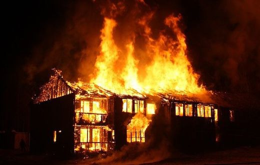 Fire guts warehouse on Spintex Road, goods worth hundreds of cedis destroyed
