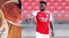 Koko and milk: Thomas Partey reveals favourite food before matches (VIDEO