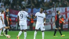 Mohammed Kudus and Michail Antonio