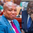 North Tongu MP, Samuel Okudzeto Ablakwa and President Akufo-Addo