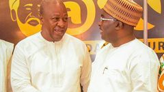 Mahama and Bawumia