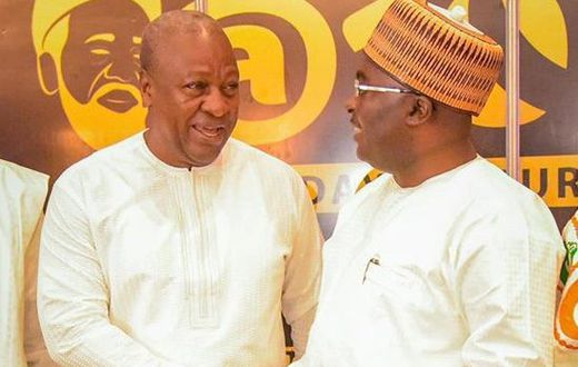 Mahama and Bawumia