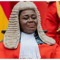 Suspended Chief Justice Gertrude Torkonoo