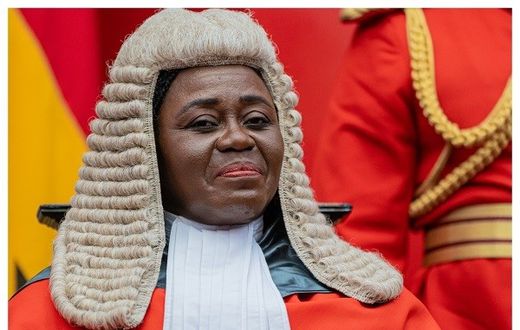 Suspended Chief Justice Gertrude Torkonoo