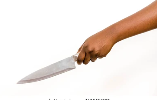 stab with a knife (Credit: prr.railfan.net)