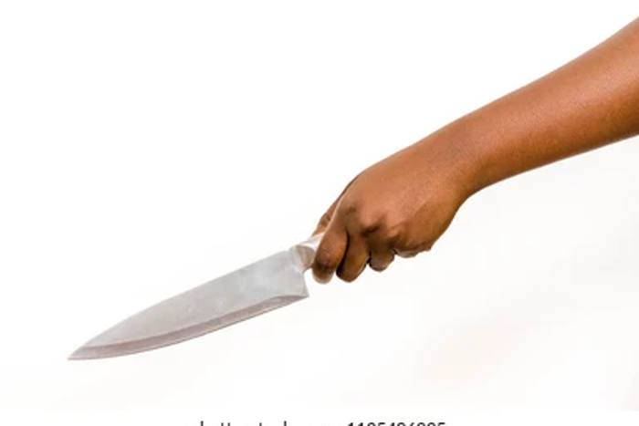 stab with a knife (Credit: prr.railfan.net)