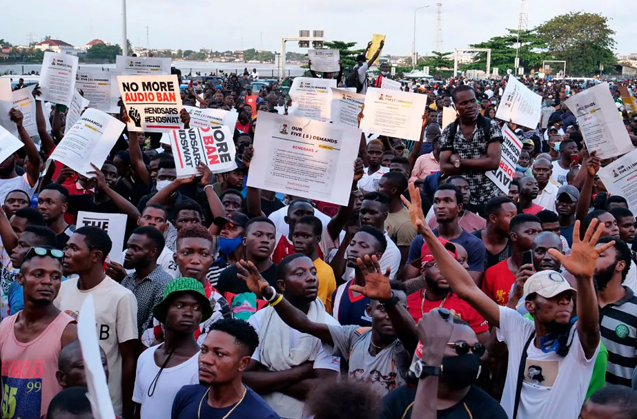 Nigerian Protestors