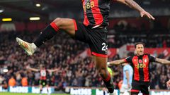 Bournemouth vs Manchester City: Antoine Semenyo scores opener as Cherries down City