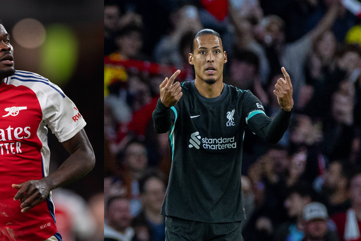 ‘It was easy to get away from Partey to score against Arsenal’ - van Dijk jabs