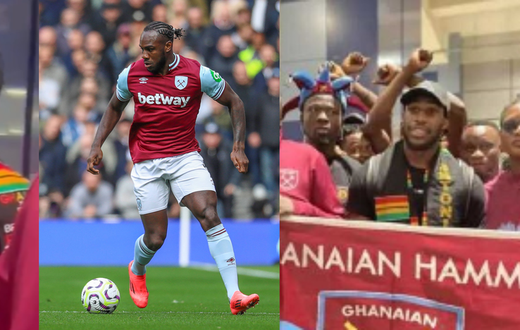 West Ham’s Michail Antonio arrives in Ghana to visit his academy