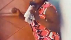 2 men brutally lash elderly woman over alleged mobile money fraud (Video)