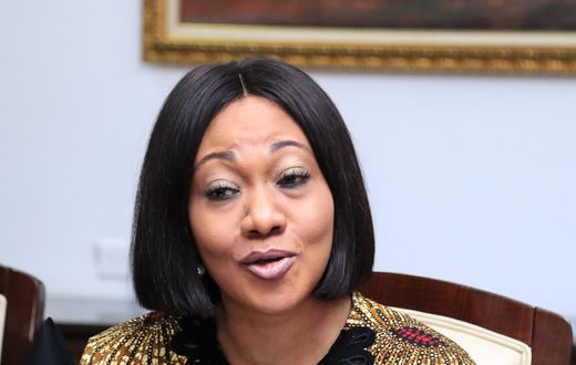 Chairperson of the Electoral Commission, Mrs Jean Mensa