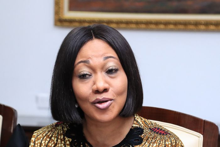 Chairperson of the Electoral Commission, Mrs Jean Mensa