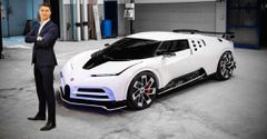 Cristiano Ronaldo's Bugatti Centodieci [Cartoq]