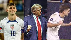 Cristian Pulisic does Donald Trump dance after scoring in USA win over Jamaica (VIDEO)