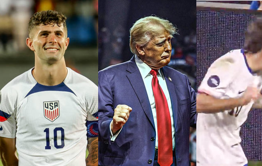 Cristian Pulisic does Donald Trump dance after scoring in USA win over Jamaica (VIDEO)