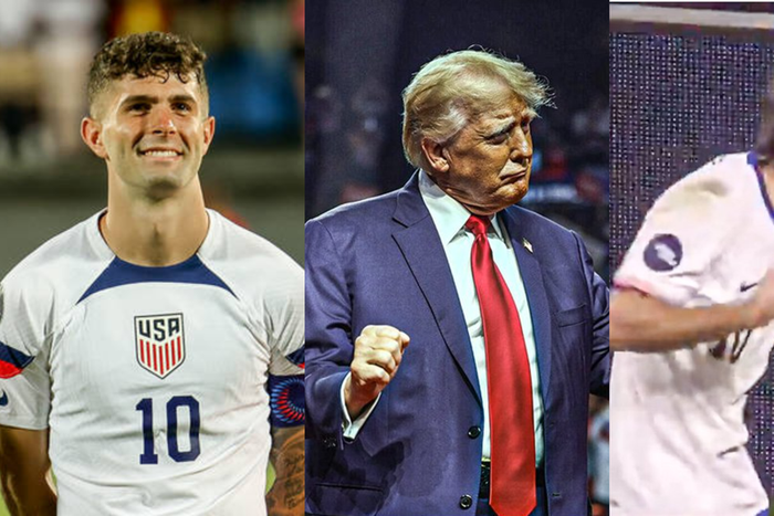 Cristian Pulisic does Donald Trump dance after scoring in USA win over Jamaica (VIDEO)