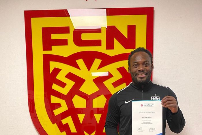 From player to manager: Michael Essien completes UEFA certificate in football management