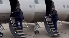 Ibrahim Mahama's Third Brand-New Private Jet
