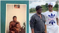 Andre Ayew celebrates 'best dad in the world' Abedi Pele on 60th birthday