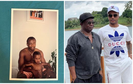Andre Ayew celebrates 'best dad in the world' Abedi Pele on 60th birthday