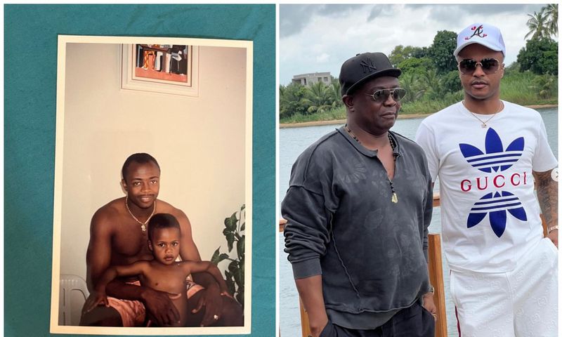 Andre Ayew celebrates 'best dad in the world' Abedi Pele on 60th birthday