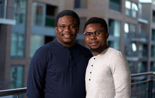 L-R: Tosin Eniolorunda, Co-founder/CEO Moniepoint Inc.; Felix Ike, Co-founder/CTO Moniepoint Inc.
