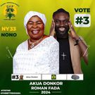 Roman Fada and Akua Donkor