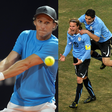 Diego Forlan, scorer of fantastic freekick against Ghana at 2010 World Cup now a Tennis player