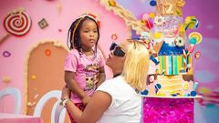 Nana Ama McBrown and baby Maxin