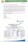 EC statement confirming destruction of excess ballot papers and printing plates for Ahafo and Volta