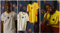 Photos: Puma unveils new Black Stars home and away jerseys