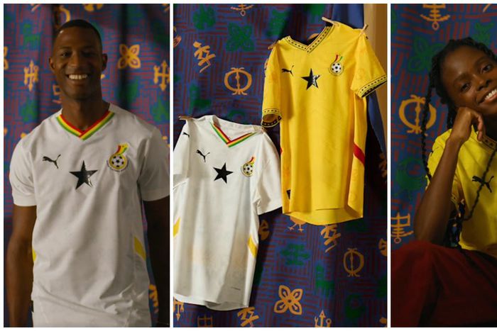 Photos: Puma unveils new Black Stars home and away jerseys
