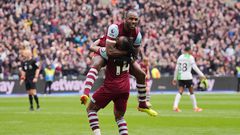 Mohammed Kudus and Michail Antonio