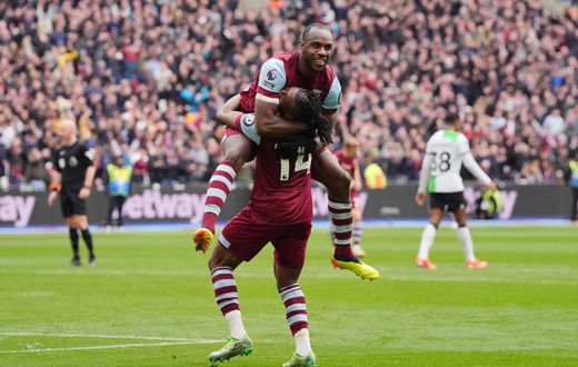 Mohammed Kudus and Michail Antonio