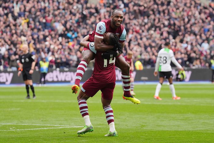 Mohammed Kudus and Michail Antonio