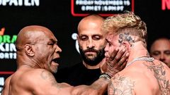 Mike Tyson vs Jake Paul: Iron Mike slaps Paul at final weigh-in and face-off (VIDEO)