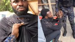 Motorbike rider arrested with human head, other body parts in bag at Awoshie