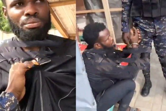 Motorbike rider arrested with human head, other body parts in bag at Awoshie