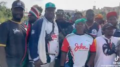 Police mount search for group in viral video threatening violence during 2024 elections