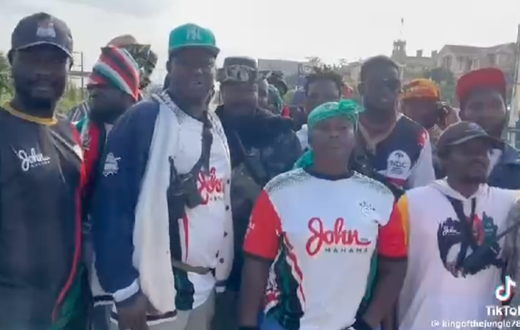 Police mount search for group in viral video threatening violence during 2024 elections