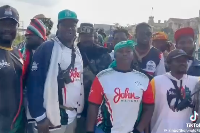 Police mount search for group in viral video threatening violence during 2024 elections