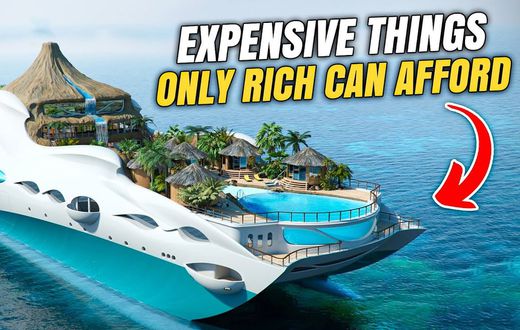 Luxury items only the super-rich would buy [YouTube]