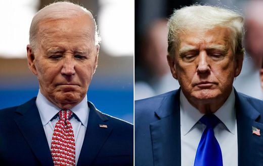 Biden and Trump both said it call comes down to who Americans vote for in November.Andrew Harnik/Getty Images; Justin Lane-Pool/Getty Images