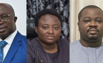 Directors of NSA: OSEI ASSIBEY ANTWI - Executive Director, GIFTY OWARE-ABOAGYE - Deputy Executive Director, General Services and KWAKU OHENE DJAN - Deputy Executive Director, Operations.