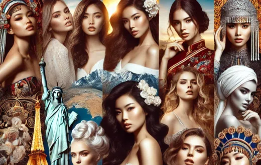 Countries with the most beautiful women: A cultural perspective on beauty and attraction