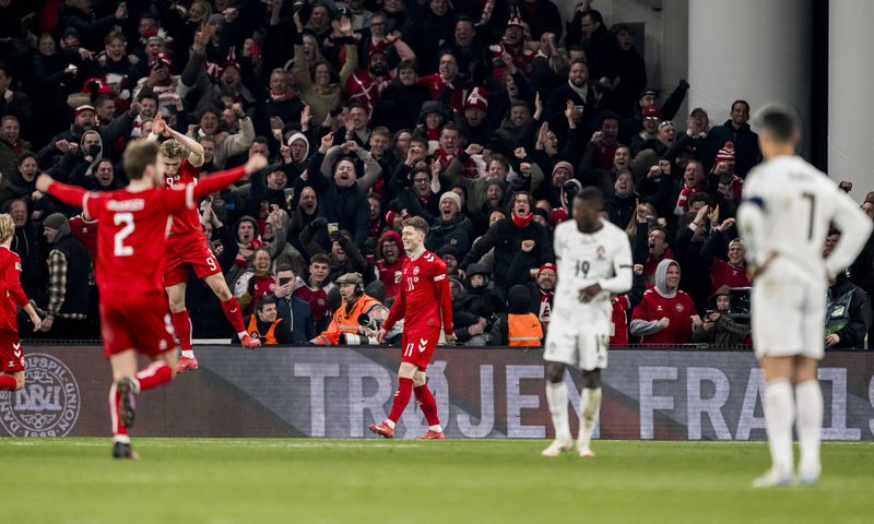 Hojlund fires Denmark to victory over Ronaldo's Portugal in Nations League
